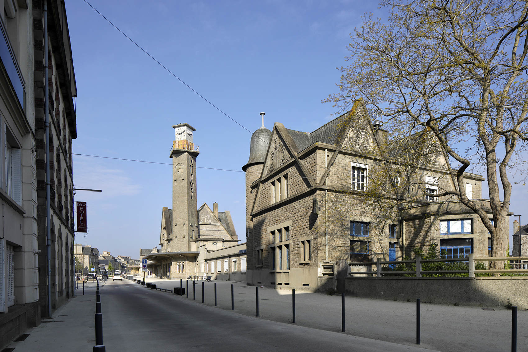 public spaces dinan train station by fouquet architecture urbanisme