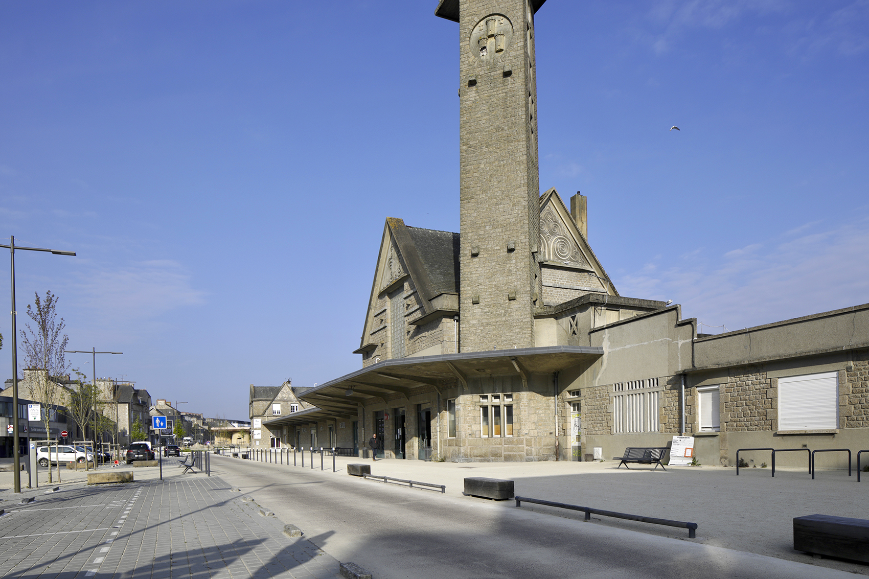 public spaces dinan train station by fouquet architecture urbanisme