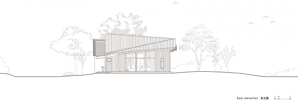 fuyang yangbei lake wetland reception center china by shulin architectural design
