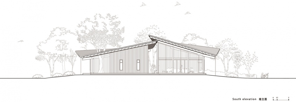 fuyang yangbei lake wetland reception center china by shulin architectural design