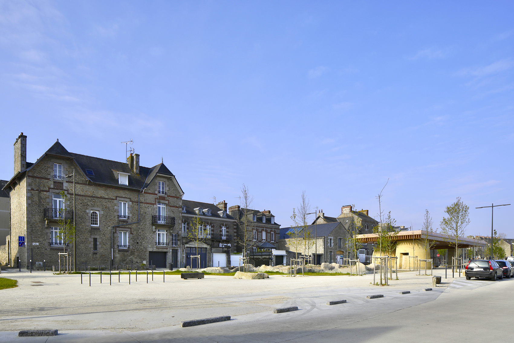 public spaces dinan train station by fouquet architecture urbanisme
