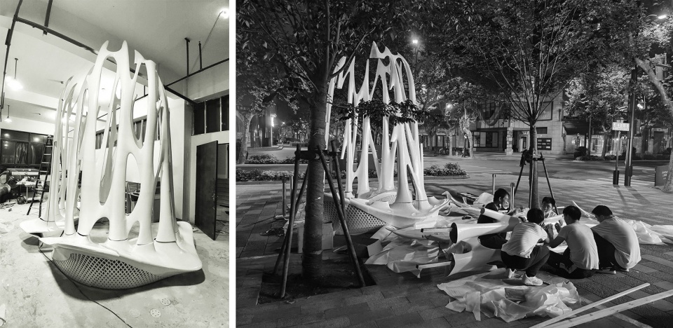 a Digital Circular Pavilion Jiangzhu 3D