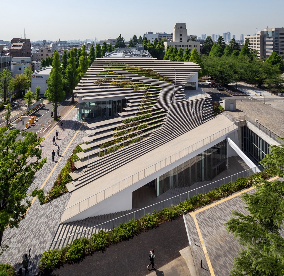 Tokyo Tech Hisao Hiroko Taki Plaza by Kengo Kuma and Associates
