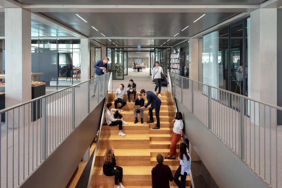 floating office rotterdam by powerhouse company