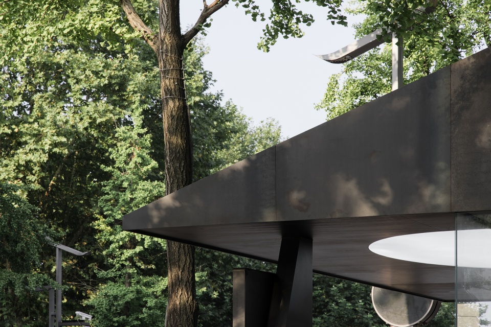 m stand west lake corner pavilion china by dazhou and associates 1