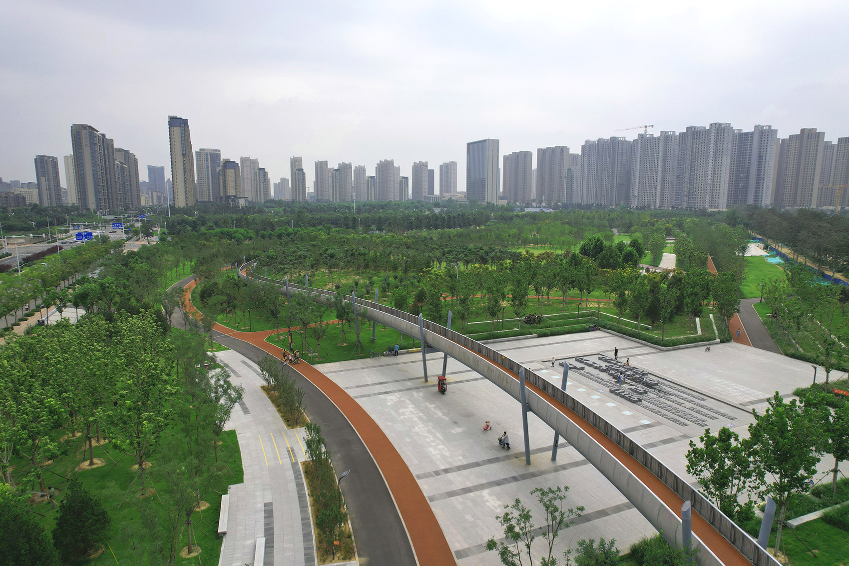 tangshan peoples park by beijing zeho waterfront ecological environment treatment co beijing yijingdao landscape design engineering co ltd