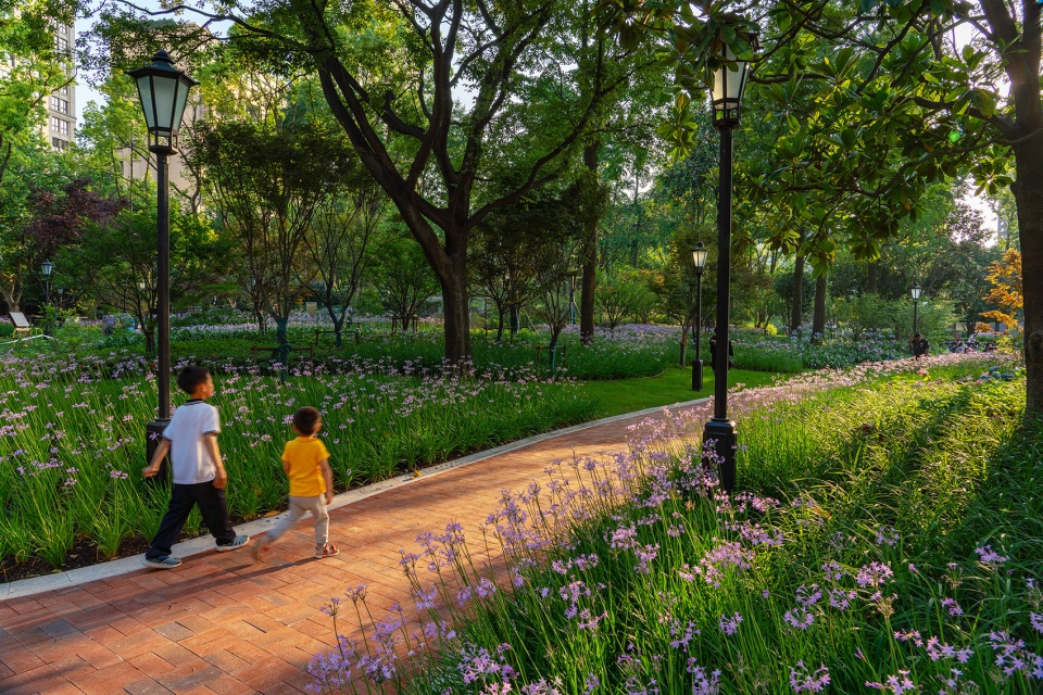 Taipingqiao Park China by DLC