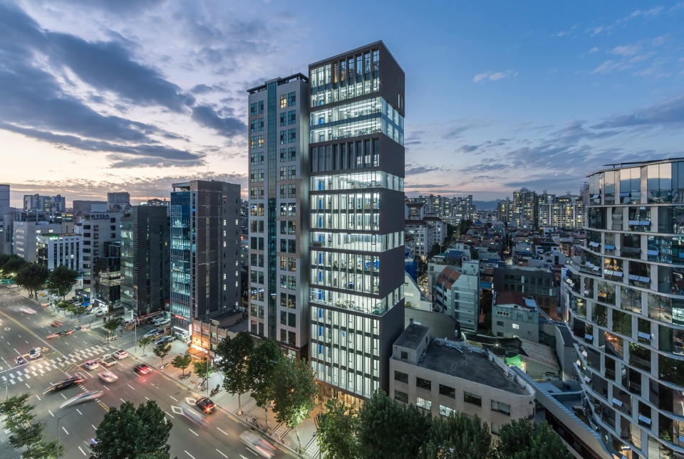 bamboo tower by unsangdong architects