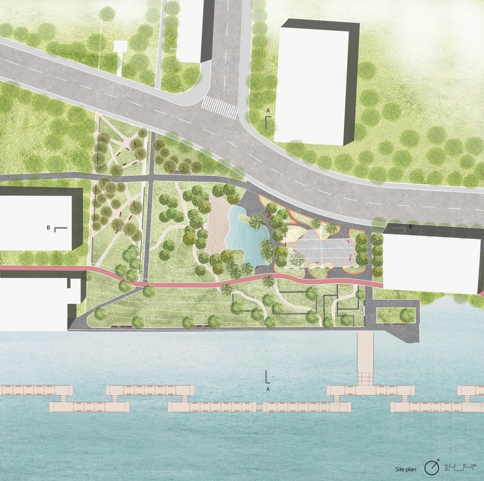yang pu riverfront urban space renovation power station auxiliary east building by atelier liu yuyang architects