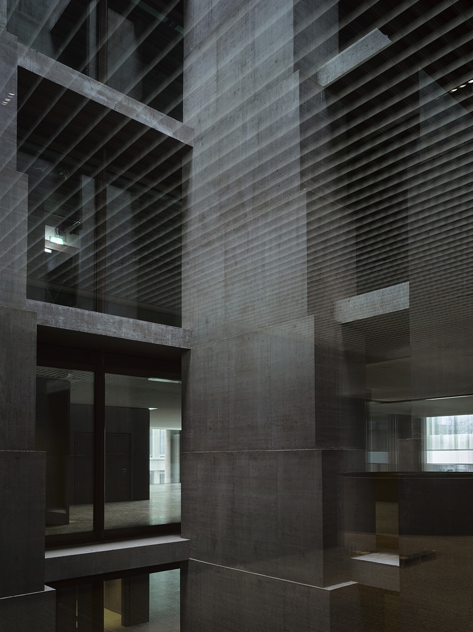 baloise insurance company office tower by valerio olgiati