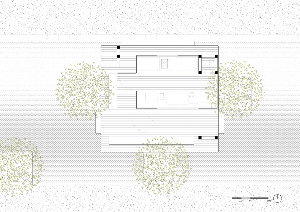 m stand west lake corner pavilion china by dazhou and associates
