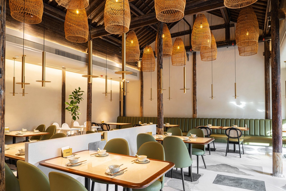 swoop coffee and taixi restaurant china by hangzhou guantang interior design