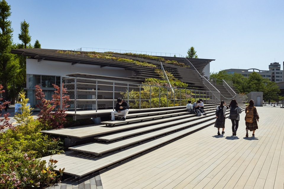 Tokyo Tech Hisao Hiroko Taki Plaza by Kengo Kuma and Associates