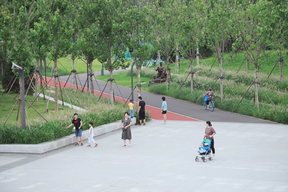 tangshan peoples park by beijing zeho waterfront ecological environment treatment co beijing yijingdao landscape design engineering co ltd