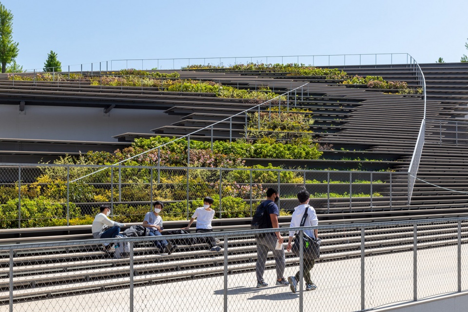 Tokyo Tech Hisao Hiroko Taki Plaza by Kengo Kuma and Associates