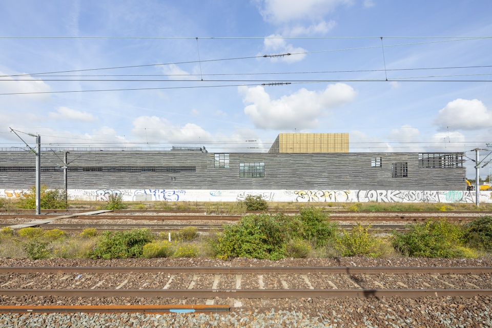 sncf rail operating center in pantin by scape architecture