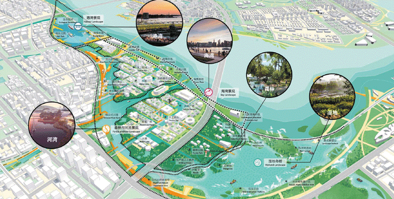 updis and aedas consortium wins international urban design competition for xiamen new airport area
