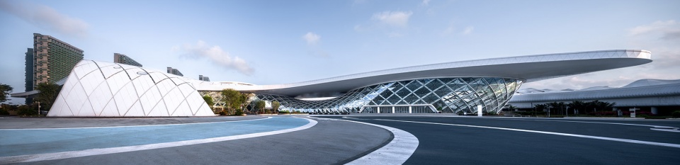 hainan international conventionand exhibition center phase ii china by hl and ptad
