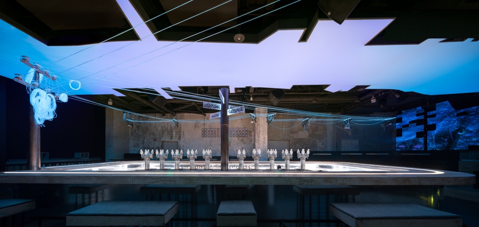 long bar china by unum studio