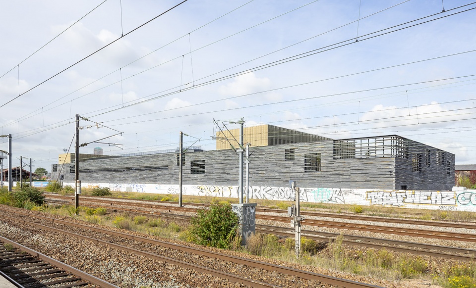 sncf rail operating center in pantin by scape architecture