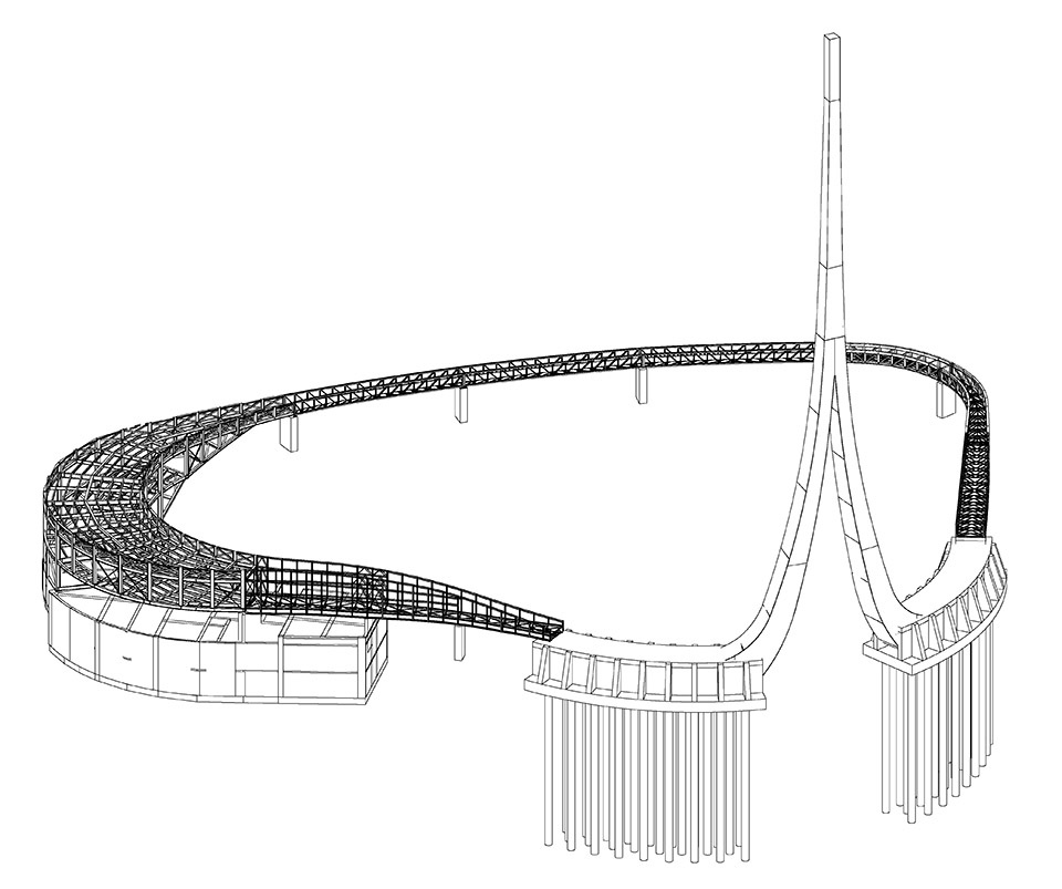 The canakkale Antenna Tower by IND Powerhouse Company