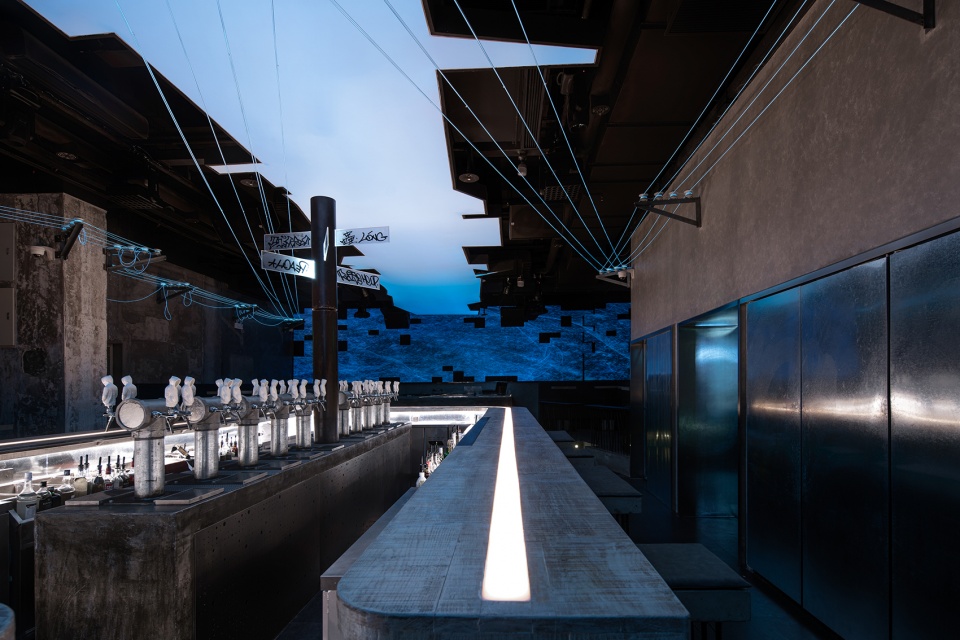 long bar china by unum studio
