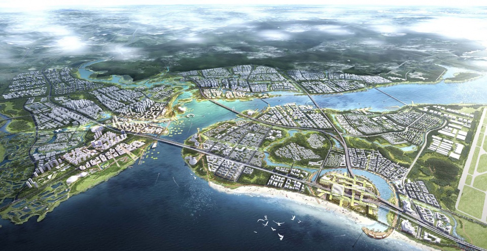 updis and aedas consortium wins international urban design competition for xiamen new airport area
