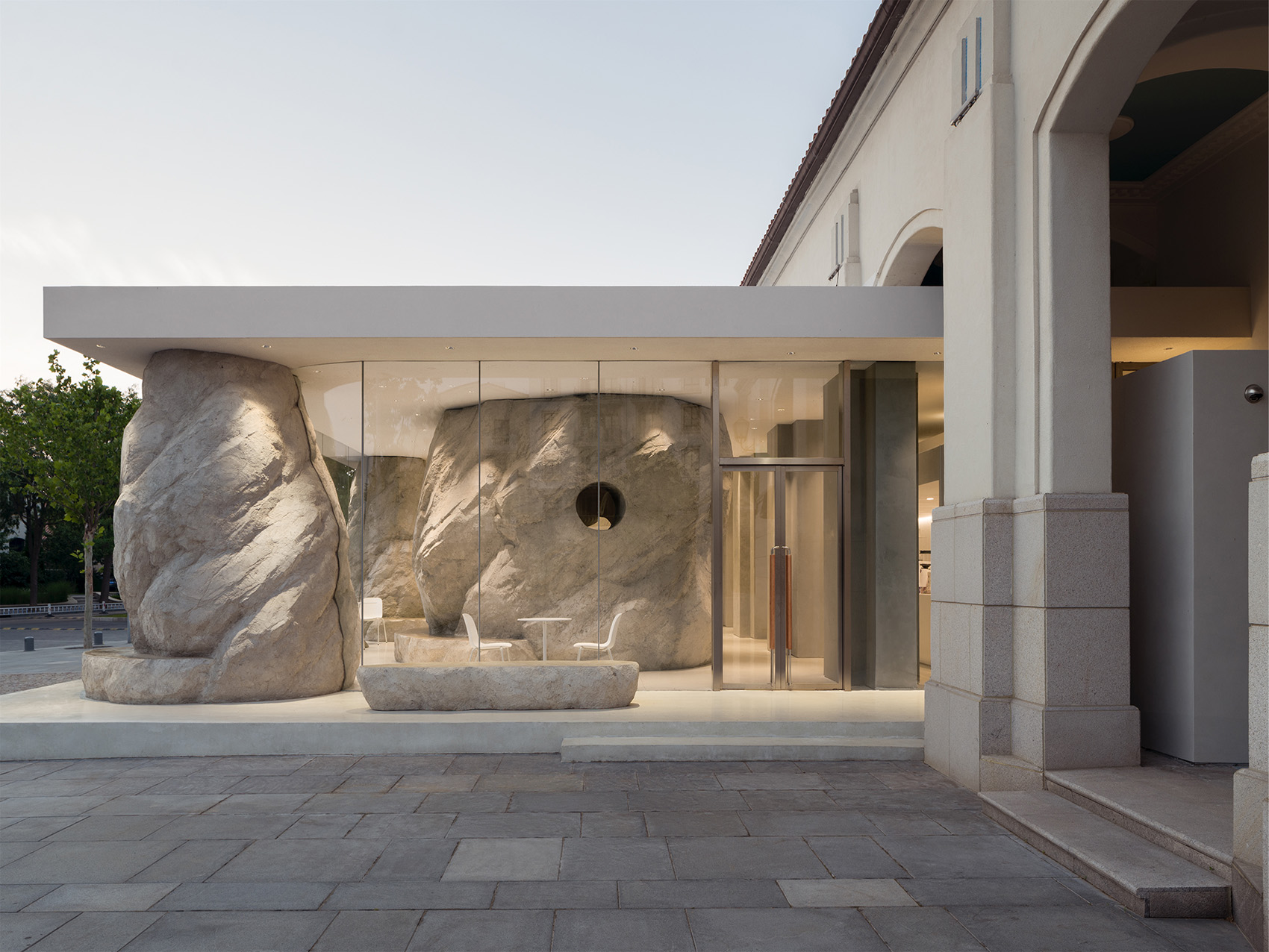 zolaism cafe aranya by b l u e architecture studio