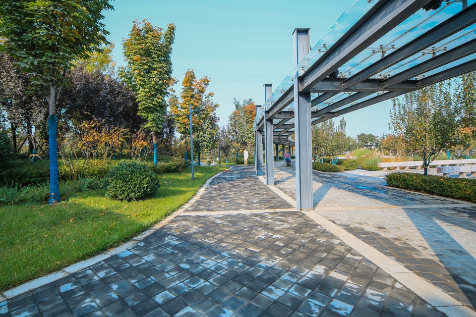 Ecological Wetland Sports Health Park of Sha River Corridor Atlas