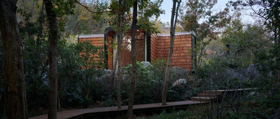 Spring Huts in Tangshan China by MONOARCHI