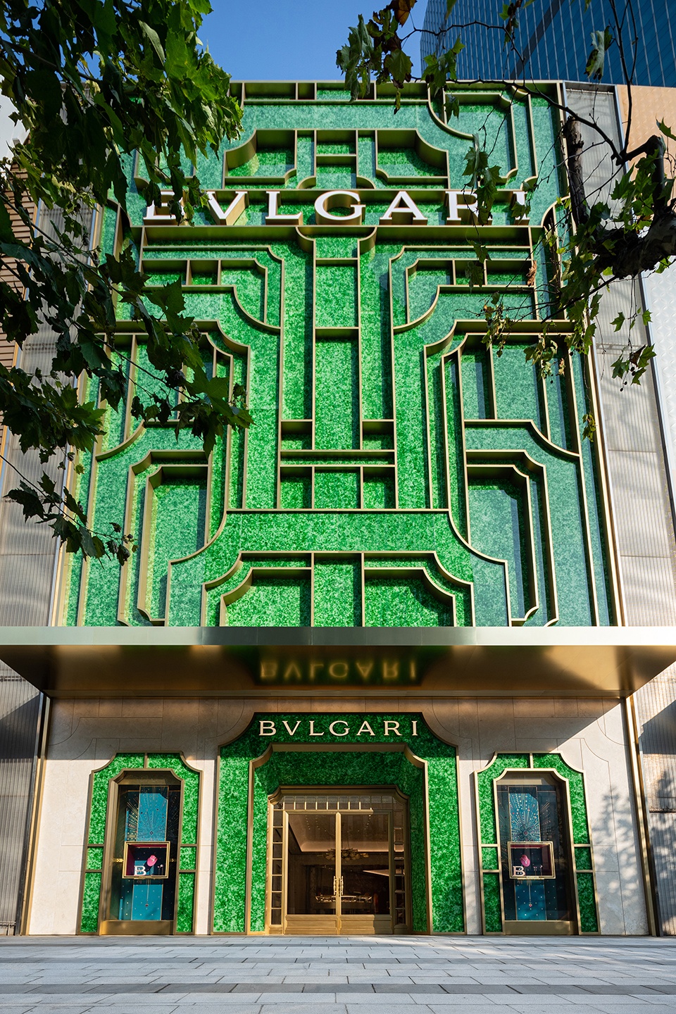 bulgari shanghai by mvrdv