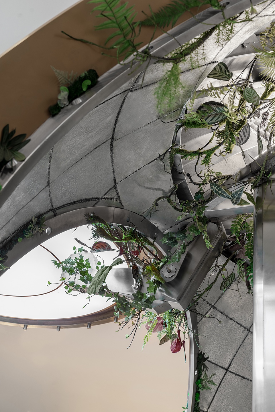 lost shanghai metal hands coffee china by daga architects