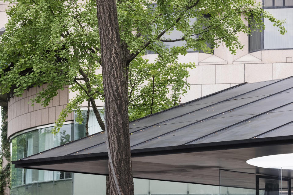 m stand west lake corner pavilion china by dazhou and associates