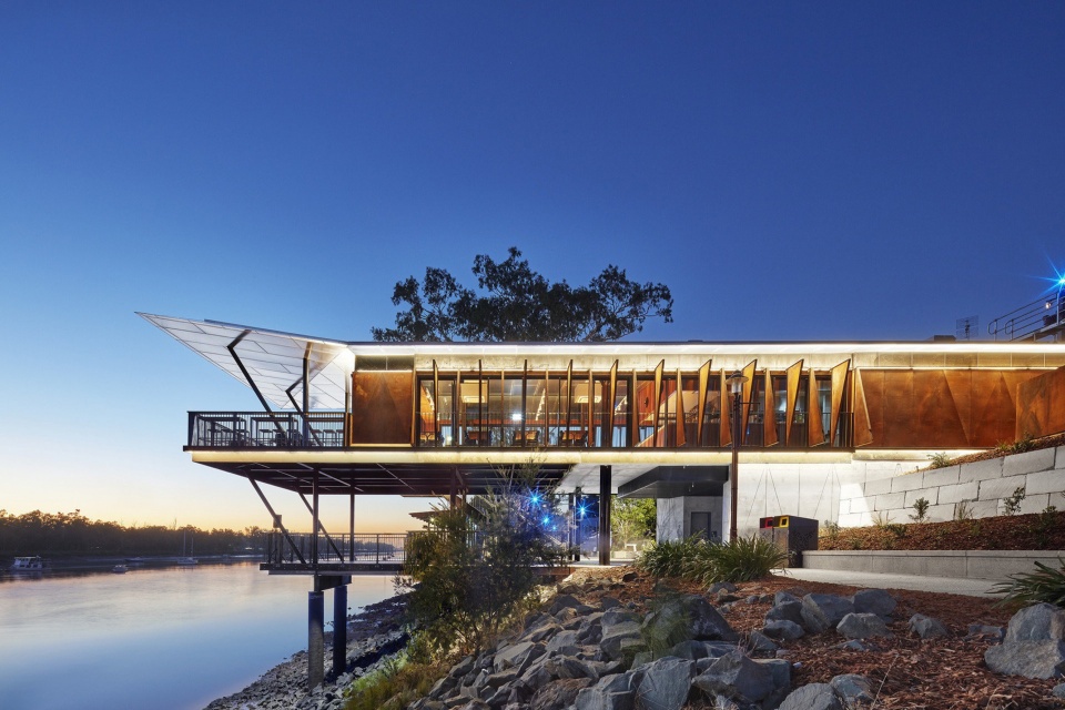 riverside pier reinvigorates rockhampton and looks to future growth by woods bagot