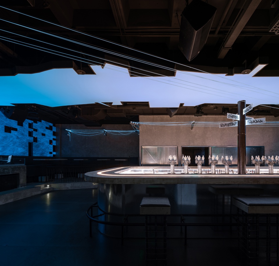 long bar china by unum studio