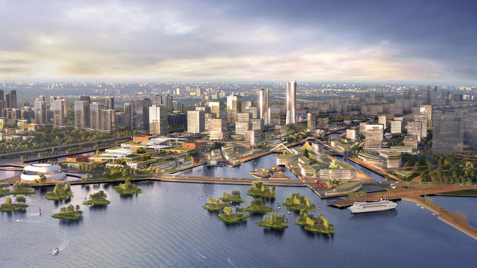 updis and aedas consortium wins international urban design competition for xiamen new airport area