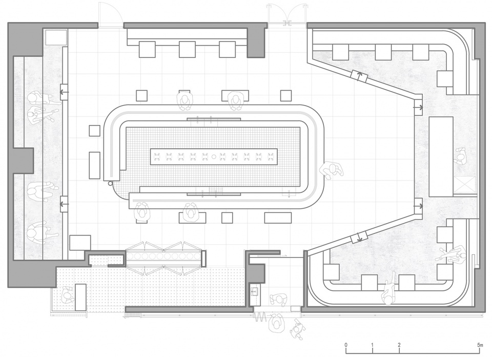 long bar china by unum studio