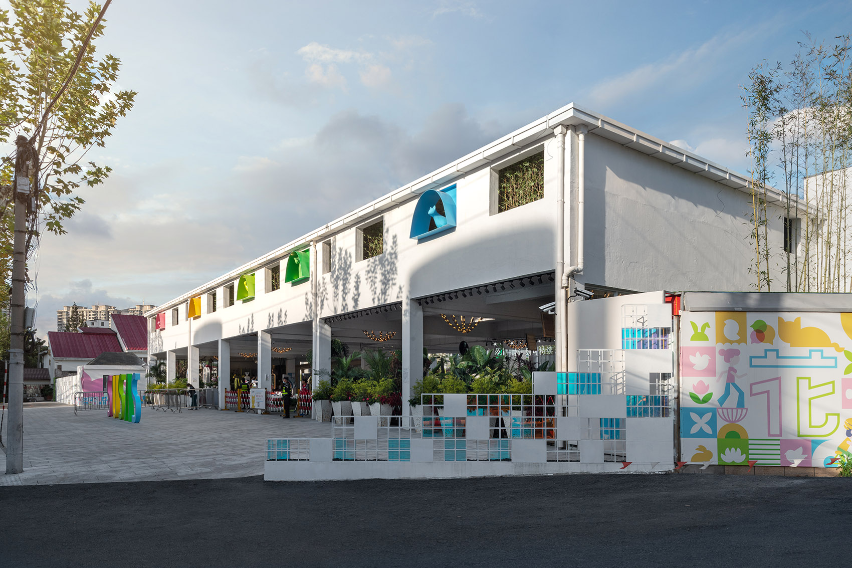 2021 Shanghai Urban Space Art Season Xuhui Exhibition Area Main Entrance Exhibition Hall Renovation by DUS Studio