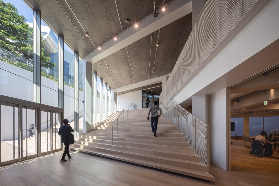 Tokyo Tech Hisao Hiroko Taki Plaza by Kengo Kuma and Associates