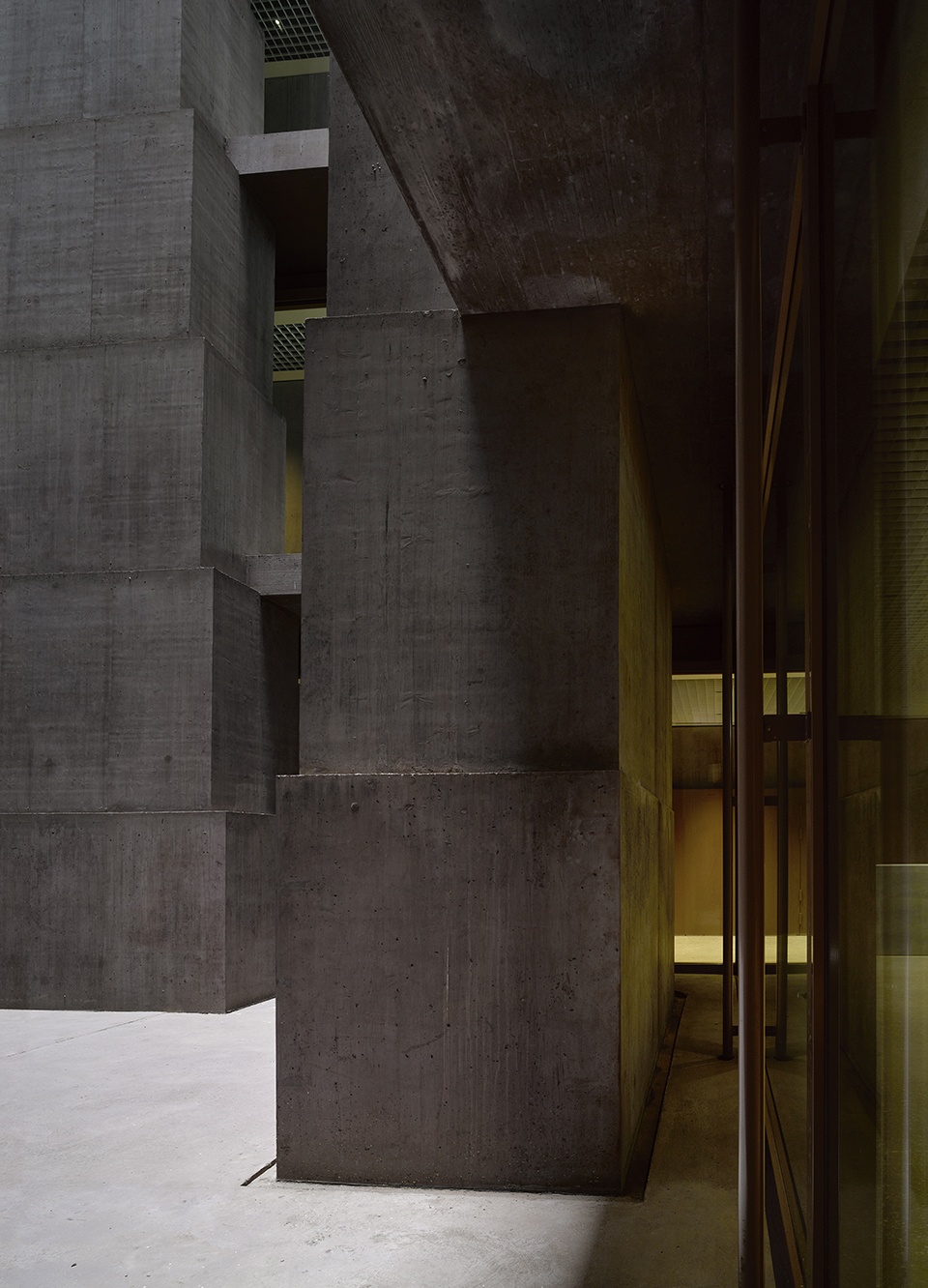 baloise insurance company office tower by valerio olgiati