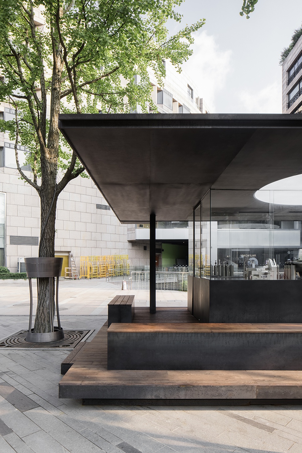m stand west lake corner pavilion china by dazhou and associates