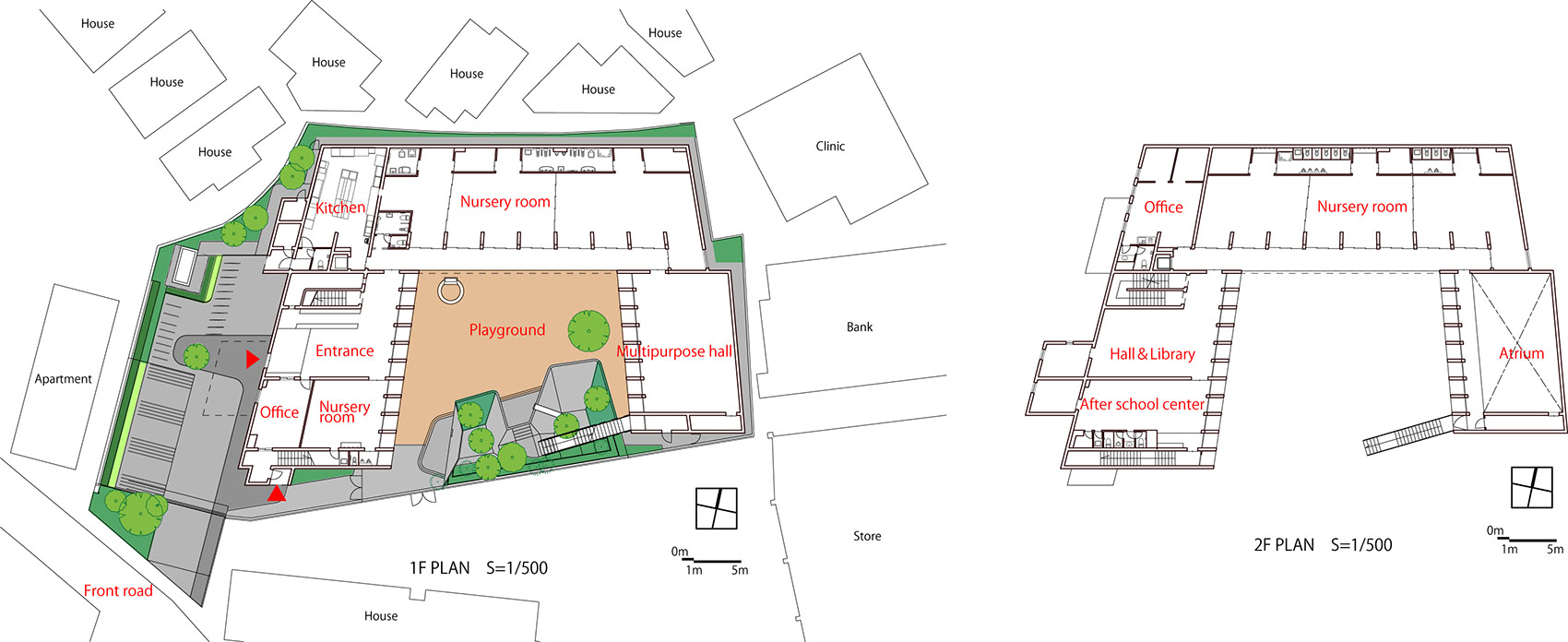 KARAZUKA BUKKOU NURSERY SCHOOL by NEW OFFICE