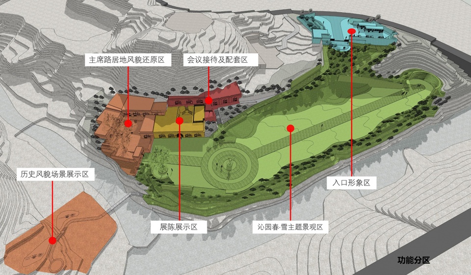 The Culture Park of Chairman Mao Passing Residence in Liu Village Studio 12