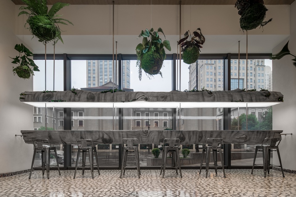lost shanghai metal hands coffee china by daga architects