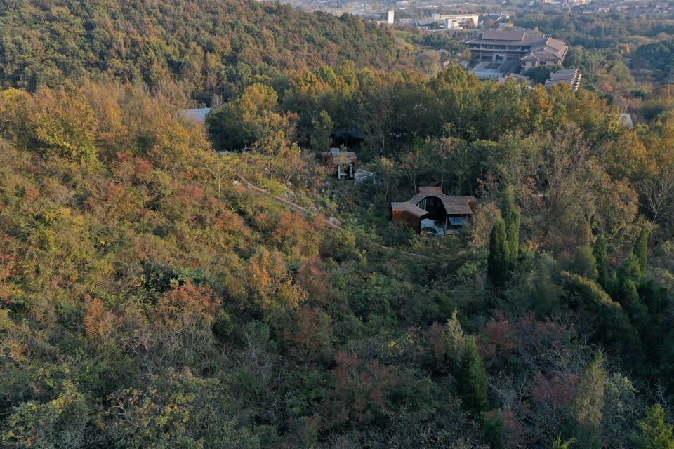 Spring Huts in Tangshan China by MONOARCHI
