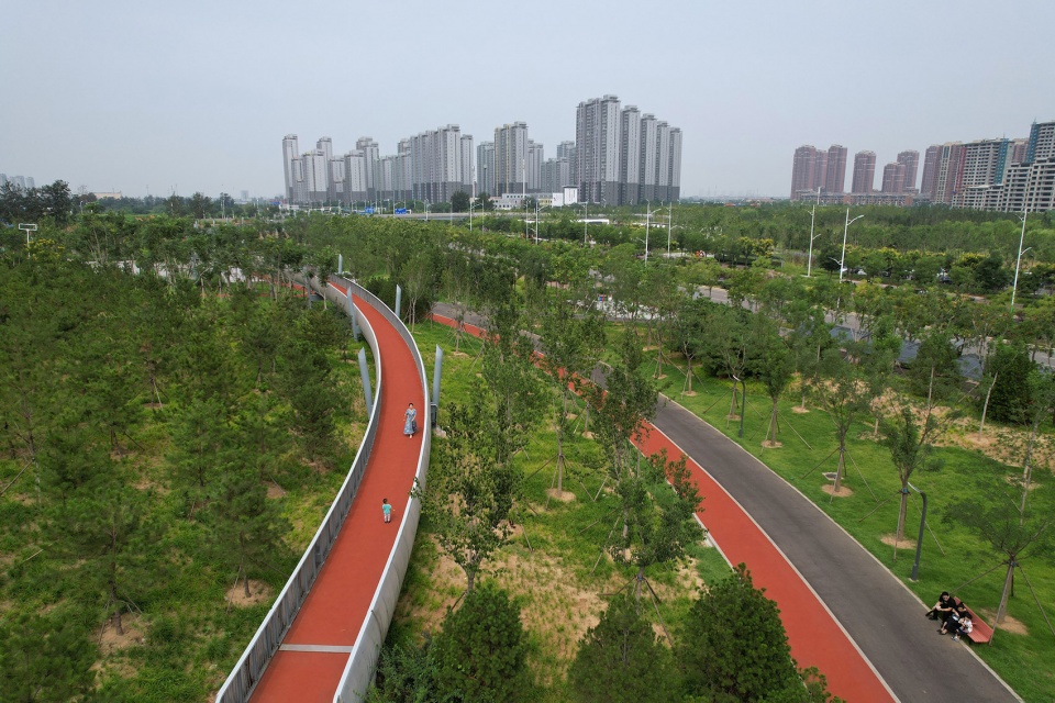 tangshan peoples park by beijing zeho waterfront ecological environment treatment co beijing yijingdao landscape design engineering co ltd
