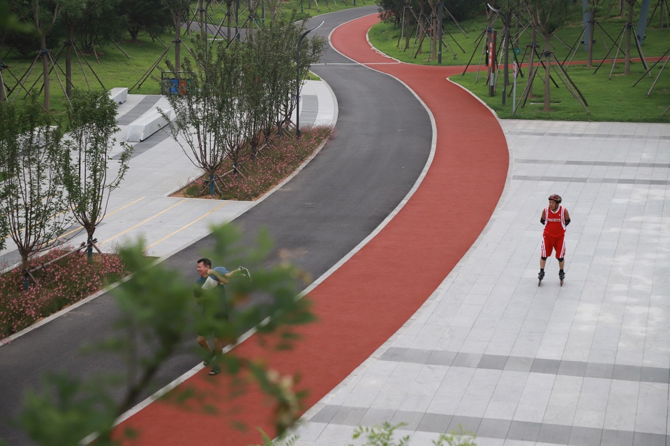 tangshan peoples park by beijing zeho waterfront ecological environment treatment co beijing yijingdao landscape design engineering co ltd