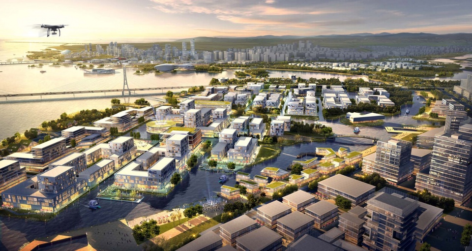 updis and aedas consortium wins international urban design competition for xiamen new airport area