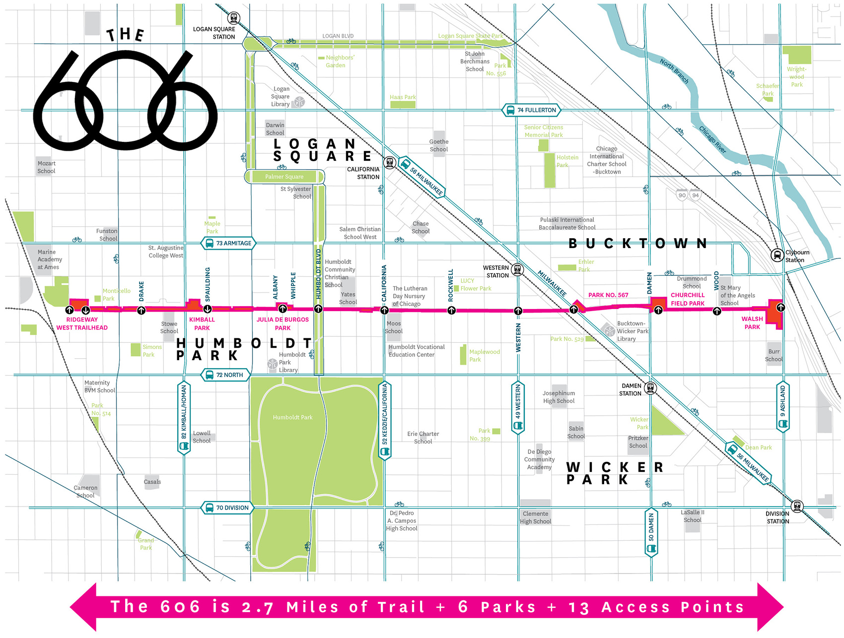 2020 asla urban design award of honor the 606 michael van valkenburgh associates inc