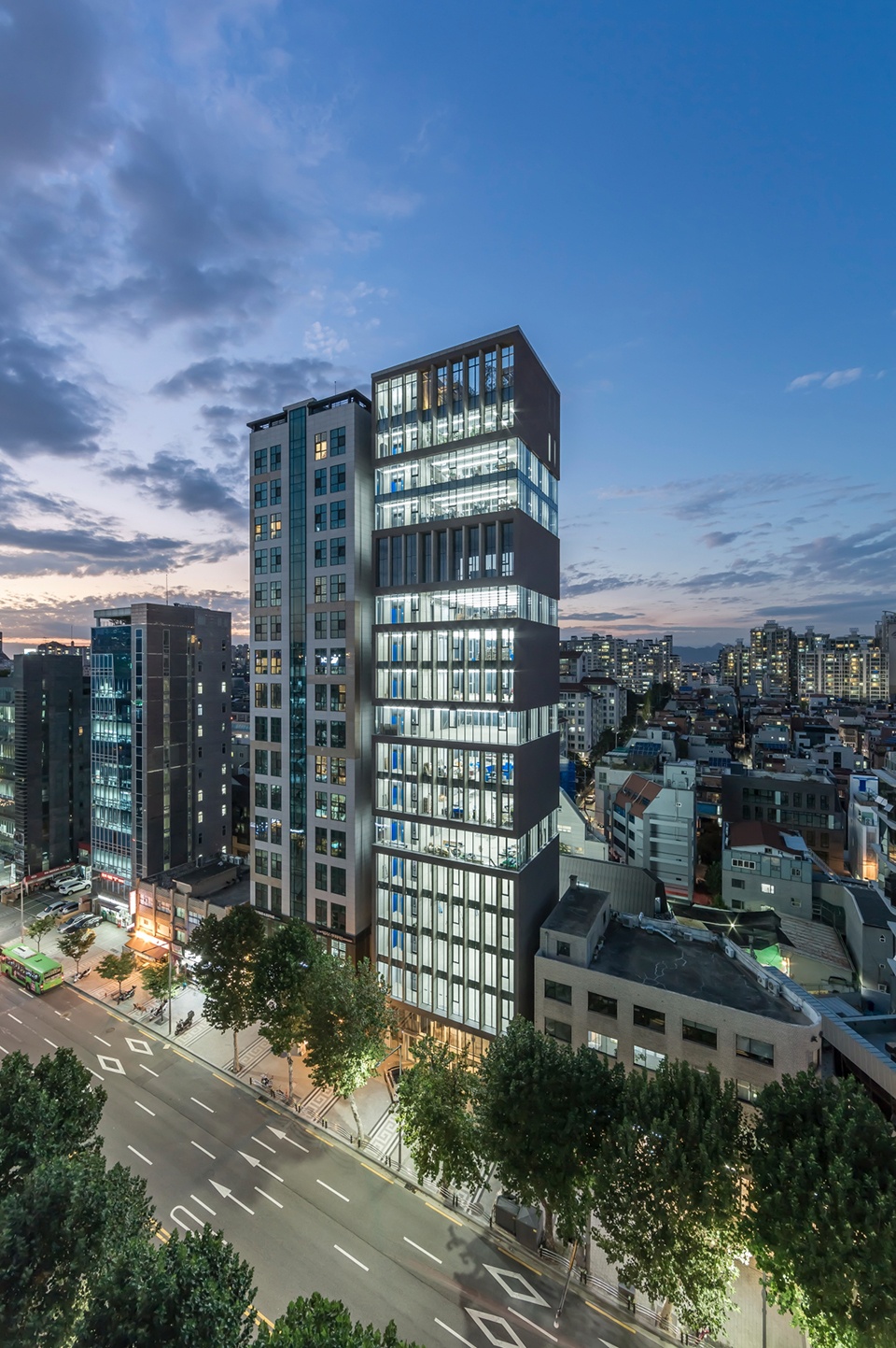 bamboo tower by unsangdong architects